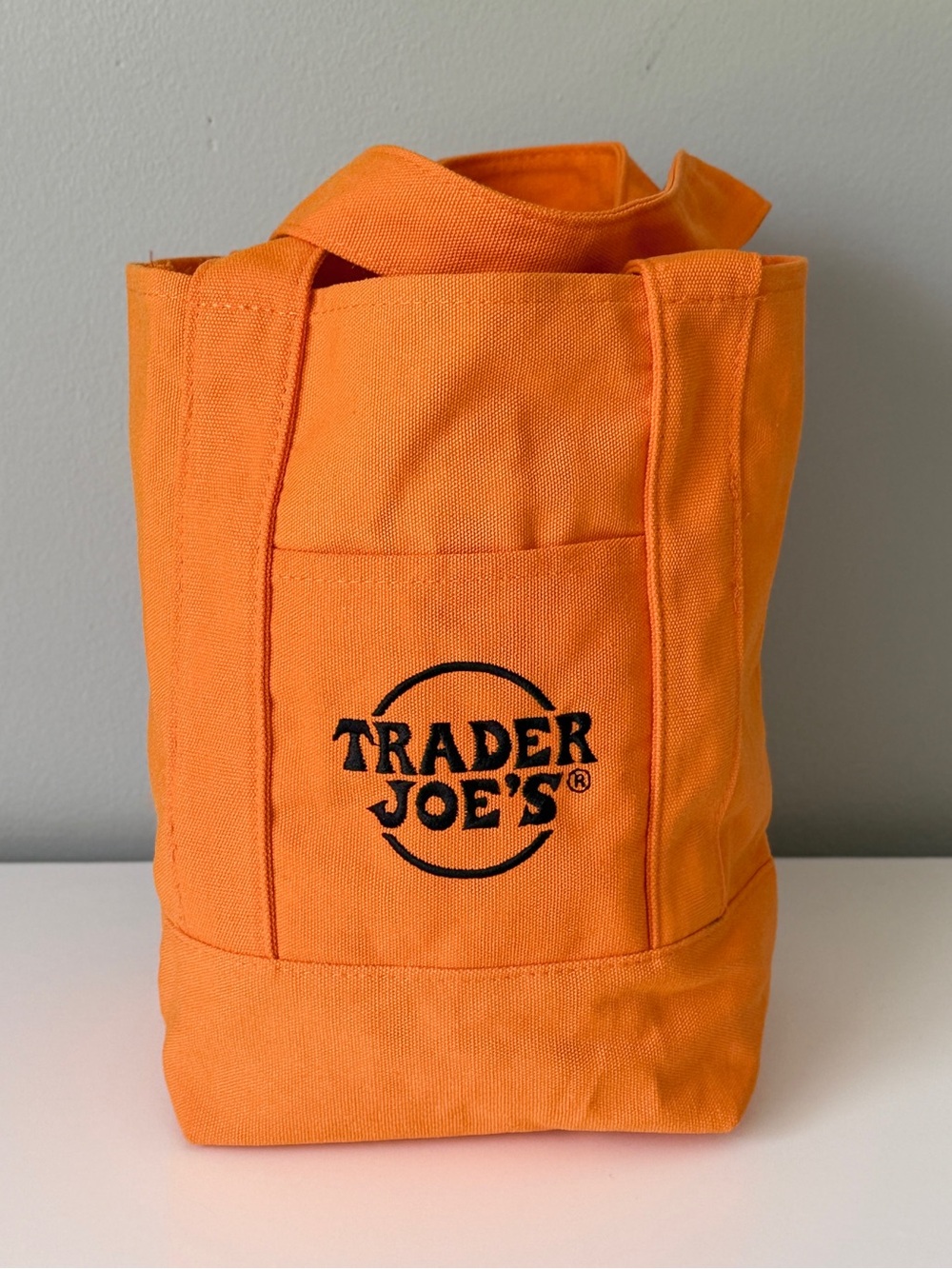 Trader Joe’s, Orange Tote. NWOT